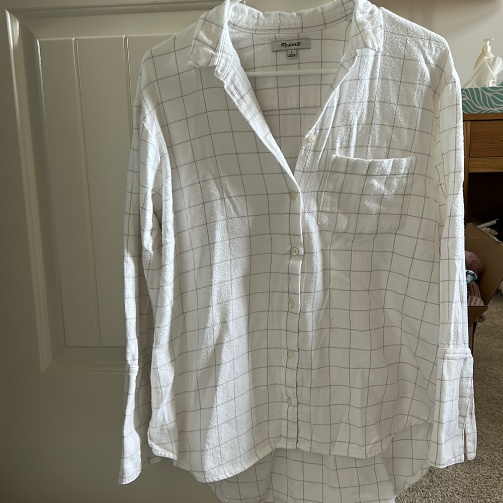 Madewell flannel shirt